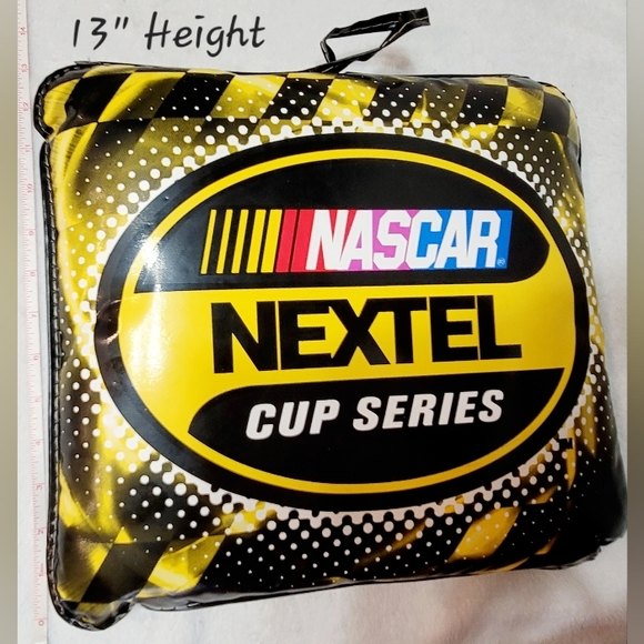 NASCAR Nextel Cup Series Seat Cushion with Handle Double Sided Mancave Gameroom - Picture 5 of 7